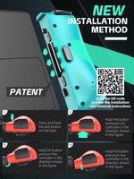 Control Inalámbrico RGB Multicolor para Juegos, Joystick para PS5, Nintendo Switch, PS3, Xbox 360, PS2, Xbox One, Directo de Fábrica