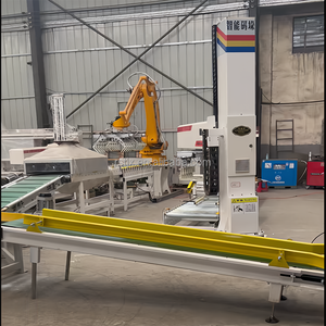 Cánh tay robot palletizer. Thiết kế hạng nặng. Thích hợp cho việc xếp chồng các vật liệu nặng như vật liệu xây dựng và hóa chất - Product Image 4