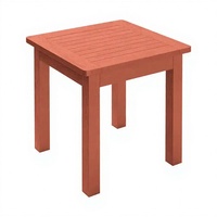 Meubles d'extérieur en HIPS recyclé, chaise Adirondack et table d'appoint