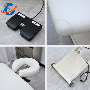 Table de massage professionnelle électrique la plus vendue, lit de spa facial, lit de massage pour soins cosmétiques pour salon de beauté - Product Image 6
