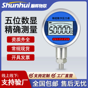 Digital Pressure <b>Gauge</b> YK-100 100mm 0.4 Accuracy Level For Water Pneumatic Hydraulic Use - Product Image 4