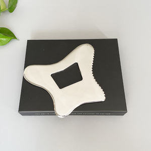 Alat terapi tubuh baja tahan karat alat pijat Gua Sha IASTM pemijat fisik otot Fascia Scraping tisu lembut serokan - Product Image 3