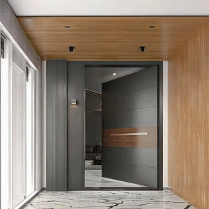 ประตูหน้าบ้านอัจฉริยะทันสมัยจาก American Design House พร้อมระบบล็อคเพื่อความปลอดภัย ผลิตจากอะลูมิเนียม ป้องกันเสียงรบกวน เหมาะสำหรับอพาร์ทเมนท์ โรงแรม และบ้านพักตากอากาศ - Product Image 1