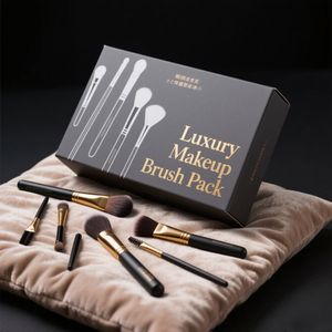 Caja de Embalaje de Papel Personalizada con Impresión de Logotipo, Caja de Cartón para Productos Cosméticos, Caja de Embalaje para Brochas de Maquillaje con Impresión Personalizada - Product Image 4