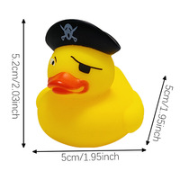 Vente en gros Canards lestés flottants Natation Course Canard de bain en caoutchouc Jouet Baleine Jouets de bain pour enfants