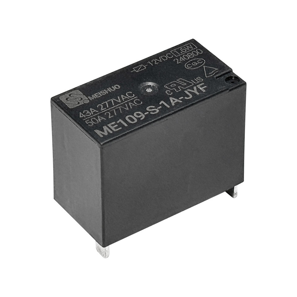 Meishuo ME109 Miniature 50A Photovoltaic Relays Switching Capability for Industrial New Energy UPS Power Supply Sealed for