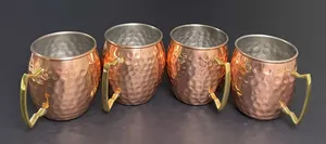 Indian Manufacture Wholesale Pure Copper <b>Moscow</b> <b>Mule</b> <b>Mug</b> for Bars and Restaurants Available at Bulk Quantity - Product Image 6