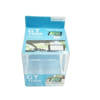 Boîte d'emballage pliable en PVC PET, transparente et en plastique, avec logo personnalisé