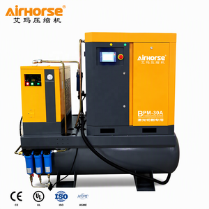 Compresores de Aire de Tornillo de Diseño Compacto de 22KW, 1.84m³/min, 64cfm, 81cfm, 16bar, Alta Presión, Unidad Eléctrica de 30HP para Montaje - Product Image 1