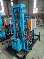 Machine de déploiement rapide de plate-forme de forage rotatoire pliante portative légère avec le moteur de noyau et les composants de pompe