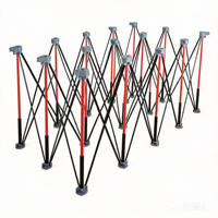Table de travail télescopique en acier au manganèse à 6, 8, 12 ou 15 pieds, capacité 2000 kg, plateforme portable OEM