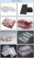 DB-42/68 appareil de récipient à fruits en plastique jetable formant une machine de production