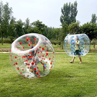 Balle à bulles gonflable transparente de haute qualité pour l'extérieur, balle à bulles de protection pour adultes, balle à bulles de protection pour le football
