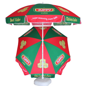 <span class=keywords><strong>Parasol</strong></span> pliable imperméable en polyester pour plage et terrasse, industriel, en acier inoxydable, 8 panneaux, rayon de 100 cm - Product Image 6