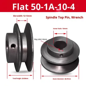 Polea de Correa Trapezoidal de Una Ranura Tipo A de Hierro OEM para Motor Diésel, Generador, Reductor, Transmisión, Garantía de 3 Años - Product Image 6