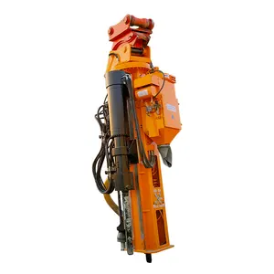 DTH Drilling Rig can do different tasks like drilling excavations loading etc only one operator is needed to do all this