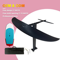 Accessoires de Kitesurf en fibre de carbone pour jeux d'eau 1726sqcm Big Blade Foil Wing Dockstart Beginner Surfing Hydrofoil Surfboardd