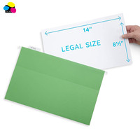 Papelería producto 25 claro 1/5-Corte pestañas tamaño Legal de cinco colores colgando carpetas