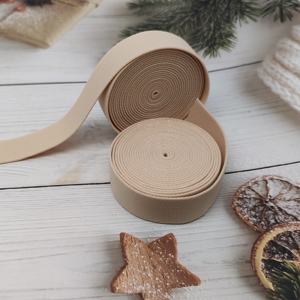 High Elasticity Nylon Spandex Knitted <b>Band</b> Webbing Striped Pattern for Factory Wholesale Clothing <b>Wig</b> Use Plush Bra Elastic <b>Band</b> - Product Image 3