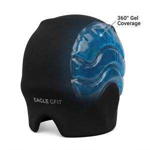 2026 Más Vendida: Gorro de Gel Frío Reutilizable Personalizado para Alivio de Migrañas y Dolores de Cabeza, Compresa Fría para el Cuidado de la Salud - Product Image 5