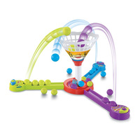 Nouveau jeu de société de table en plastique pour enfants - Jeu de tir au flipper avec doigts, grande machine de tir, jeu de sport interactif de table pour 3