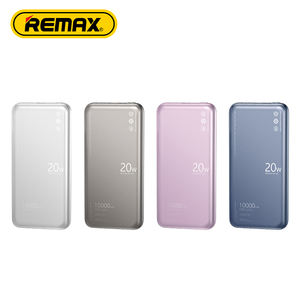 Banque d'alimentation Remax Recruit Agents 20W ultra-mince en métal à <span class=keywords><strong>charge</strong></span> rapide Rpp-636 10000Mah, banques d'alimentation bon marché, logo personnalisé - Product Image 5