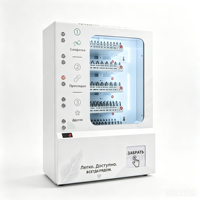 Distributeur automatique mural intelligent de snacks et boissons en promotion pour hôtels et bureaux
