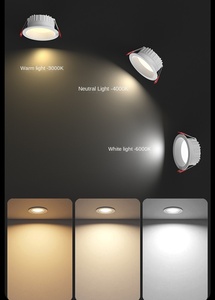 Luces descendentes integradas para luces descendentes de hotel Led Downlight 18W 3000K Empotradas y Trimless Slim Downlights para pasillo - Product Image 2