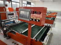 Machine à sacs en plastique opp avec gousset, machine de découpe latérale de pain d'enveloppe en nylon
