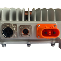 Chargeur de batterie électrique embarqué étanche IP67 4,0 kW 80 V 50 A, rendement typique ≥92 %, refroidissement par ventilateur, contrôle par bus CAN, IP67