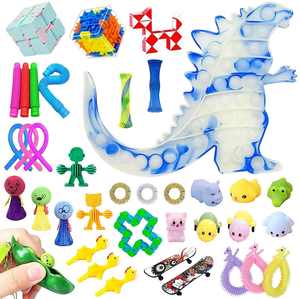 Fast Packaging 0068 Bubble Anti Stress Kit Toys Fidget Spinner Packs Popper Set <b>Pop</b> Cube Phone Case Fidget Toys - Product Image 6