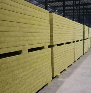 <strong>Building</strong> Materials Rock Wool <strong>Board</strong> Insulation Compressed Square Modern Rock Wool <strong>Board</strong> with Aluminum Foil Facing - Product Image 1