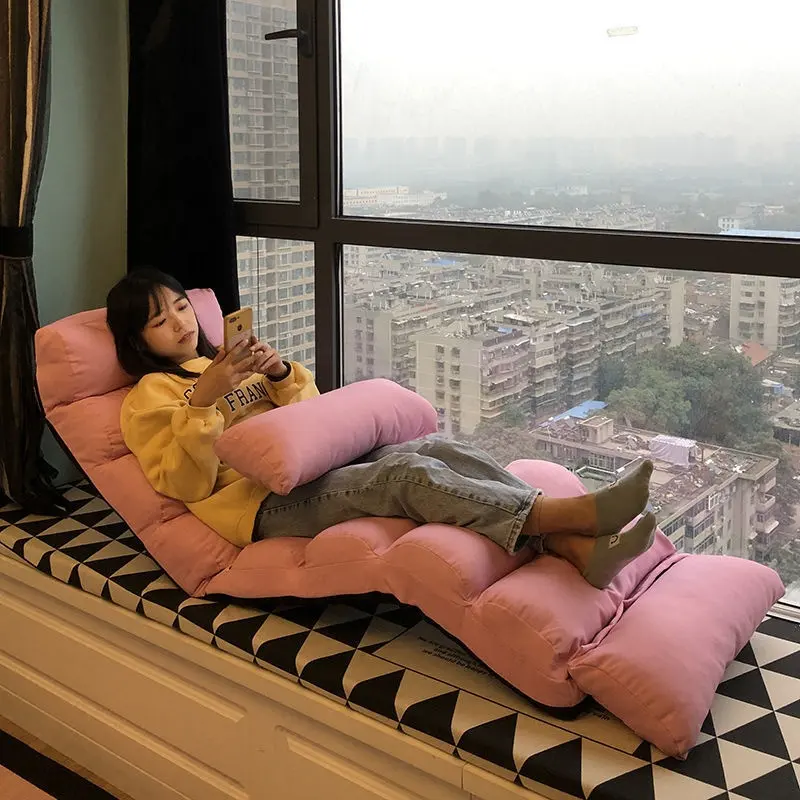 Kostenlose Probe Wohnzimmer möbel Lazy Lounge Schlafs ofa Bodens tuhl Klappbare verstellbare Rückenlehne Couch