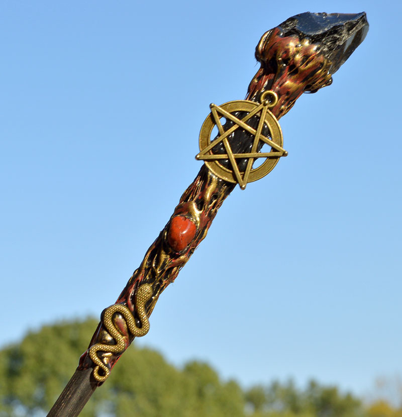 32cm Double Ended Crystal Magic Wand For Witches & Wizards - Magic