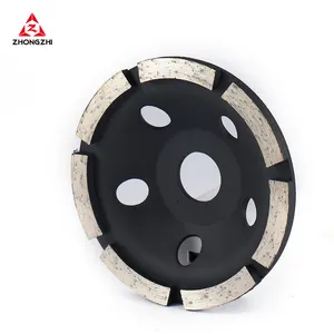 High Quality Grinding Tools Turbo Type Concrete And Stone Segment Diamond Grinding Cup Wheel Disc For Granite Stone
