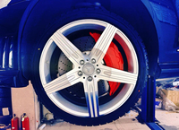 Jantes en alliage forgé à cinq branches style Slc 837 pour Benz Cls63 S63 C260 C200 E200 E260 E300 Classe C Classe E