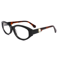 Vente en gros de montures de lunettes en acétate de style rétro de haute qualité pour lunettes