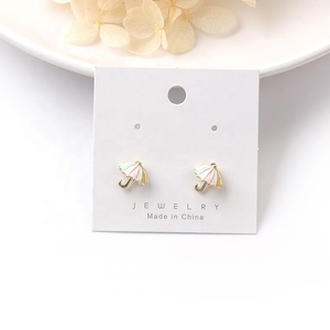 2023 mode Mignon Asymétrique Gouttes Boucles D'oreilles Coeur Crème Glacée Bande Dessinée de Boucle D'oreille Boucles D'oreilles pour les Femmes - Product Image 4