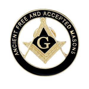 Pin Logam Seng Custom Logo Pabrik, Pin Masonik, Pin Lions Club, Pin Enamel Keras & Lunak Custom untuk Hadiah Ulang Tahun & Promosi - Product Image 3