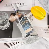 Premium Dry Gin 2-voudig gefilterd, rijke botanische smaak, gedistilleerde kwaliteit, sterke drank, tonic dranken, jeneverbes, FASTKING merk, 40% ABV
