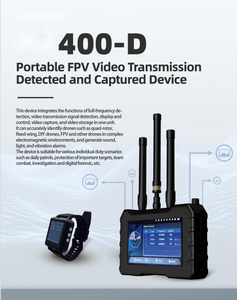 400-d v3.1 पोर्टेबल एफपीपी वीडियो ट्रांसमिशन डिवाइस 7-इंच टचस्क्रीन और व्यक्तिगत शुल्क परिदृश्यों के लिए 7000mah बैटरी - Product Image 5