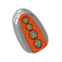 Nuevo Diseño, Fácil Reemplazo de Batería, Carcasa Metálica, 433MHz, Duplicador de Control Remoto Universal para Puerta de Garaje y Portón Automático, Modelo AG002B