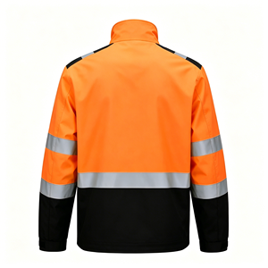 Customizable High Visibility Orange Work Shirts, Reflective Safety <b>Clothing</b> for Road Workers & Security Staff - Product Image 2
