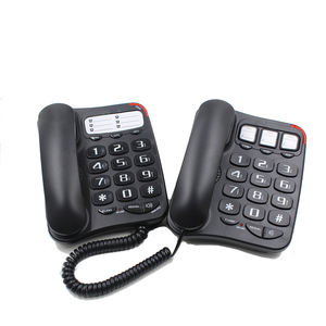 <span class=keywords><strong>Téléphone</strong></span> à gros boutons fantaisie meilleure vente 2021, ensemble téléphonique de maison à cordon, avec urgence et braille pour les <span class=keywords><strong>personnes</strong></span> âgées - Product Image 5