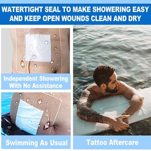 Waterproof <strong>Picc</strong> <strong>Line</strong> Patch Shields Pd <strong>Catheter</strong> Shower Protector Wound Bandage for Showering - Product Image 5