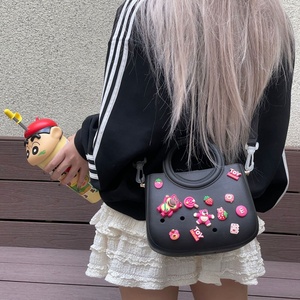 Sac fourre-tout unisexe personnalisé 2025 tendance en EVA, imperméable, pour voyage, plage, rangement, couleur bonbon, avec trous DIY - Product Image 3