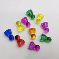 Peones Translúcidos Roly Ecológicos, Duraderos y Personalizables de Plástico para Juegos de Mesa a un Precio Más Económico