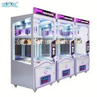 Lucky Coin Operated Game Claw Machine Clip Prize Machine Arcade Toy Vending Machine Amusement Park