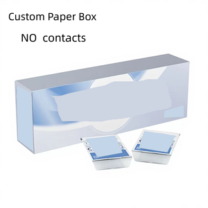 Boîtes d'emballage <span class=keywords><strong>pour</strong></span> <span class=keywords><strong>lentilles</strong></span> de contact avec logo personnalisé imprimé |   Boîtes personnalisées en carton et en papier <span class=keywords><strong>pour</strong></span> <span class=keywords><strong>lentilles</strong></span> de contact cosmétiques - Product Image 1