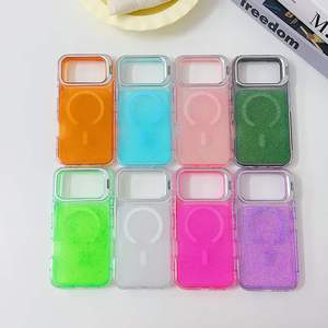 Fundas Forros 360 3 en 1 Transparentes Magnéticas con Brillo para <span class=keywords><strong>iPhone</strong></span> 18 17 16 15 <span class=keywords><strong>Pro</strong></span> <span class=keywords><strong>Max</strong></span> 17e <span class=keywords><strong>14</strong></span> 13 <span class=keywords><strong>Pro</strong></span> <span class=keywords><strong>Max</strong></span> - Product Image 2